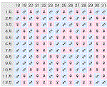 式 産み 計算 カレンダー 自動 中国 分け 中国式産み分け計算